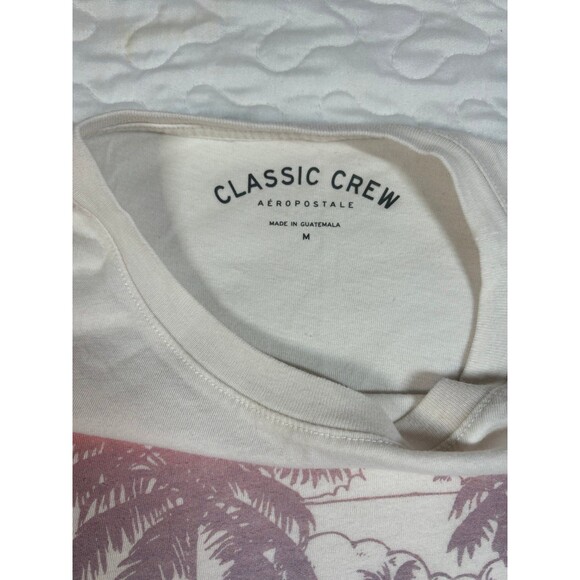 Areopostale Classic Crew Miami Beach Graphic T-shirt size medium - Picture 3 of 5